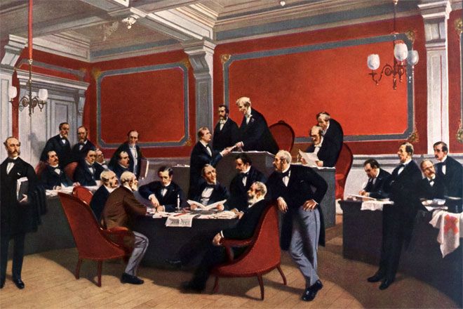Abbildung: Porträt von Henry Dunant um 1860